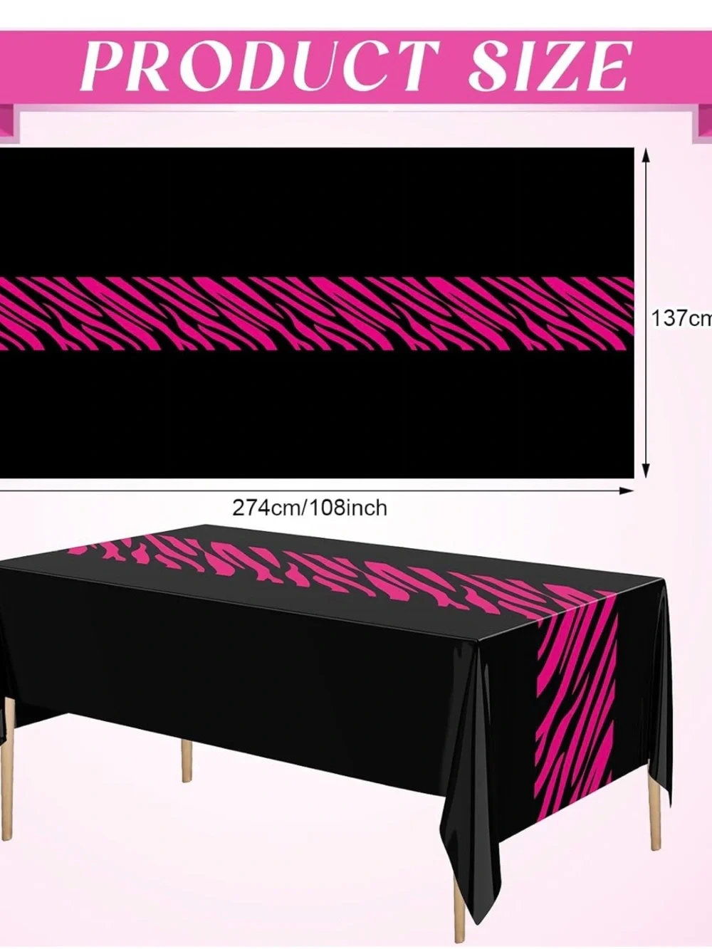 Complete Pink & Black Glam Party Bundle - Most items brand new! 18th bday/grad